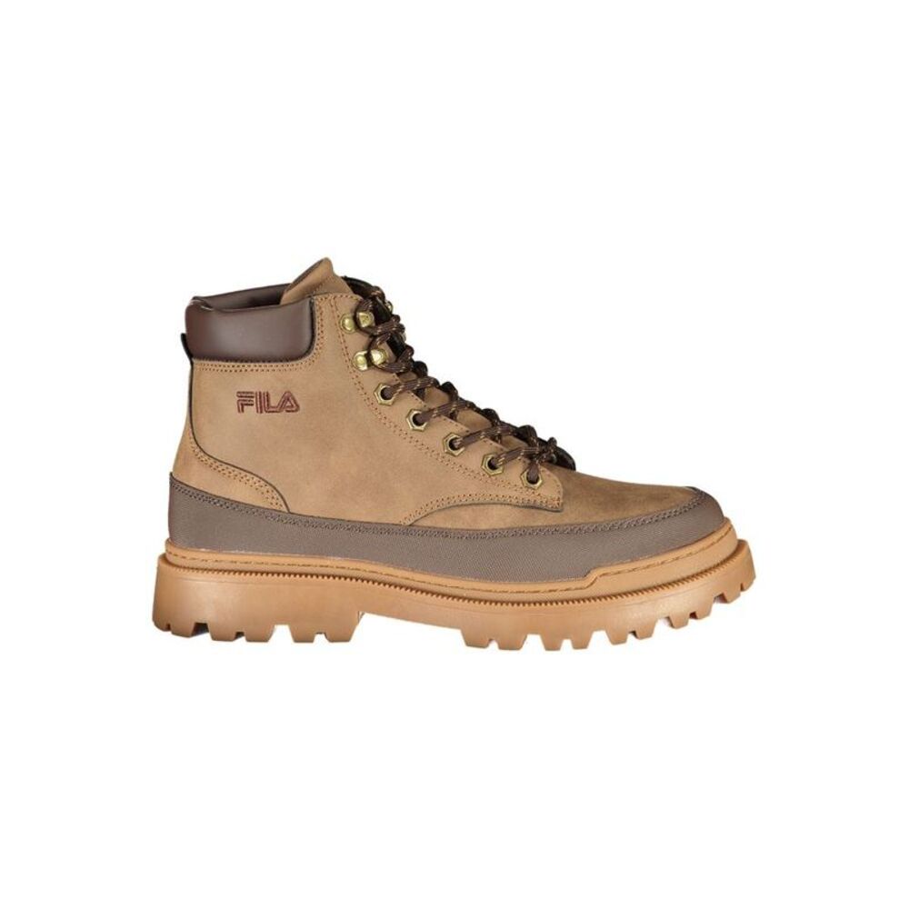 Fila Brown Polyester Mens Men's Sneaker